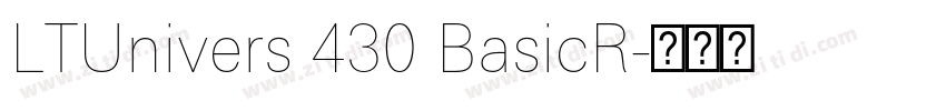 LTUnivers 430 BasicR字体转换 LTUnivers 430 BasicR字体转换